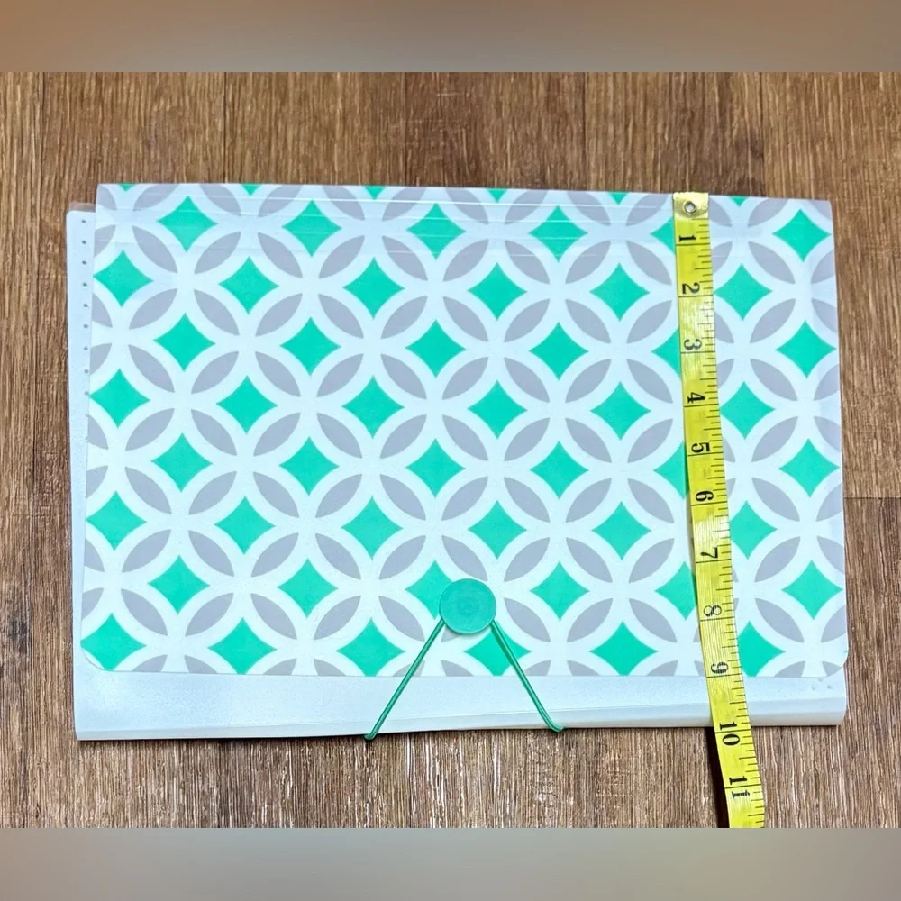Geometric Patterned Document Organizer